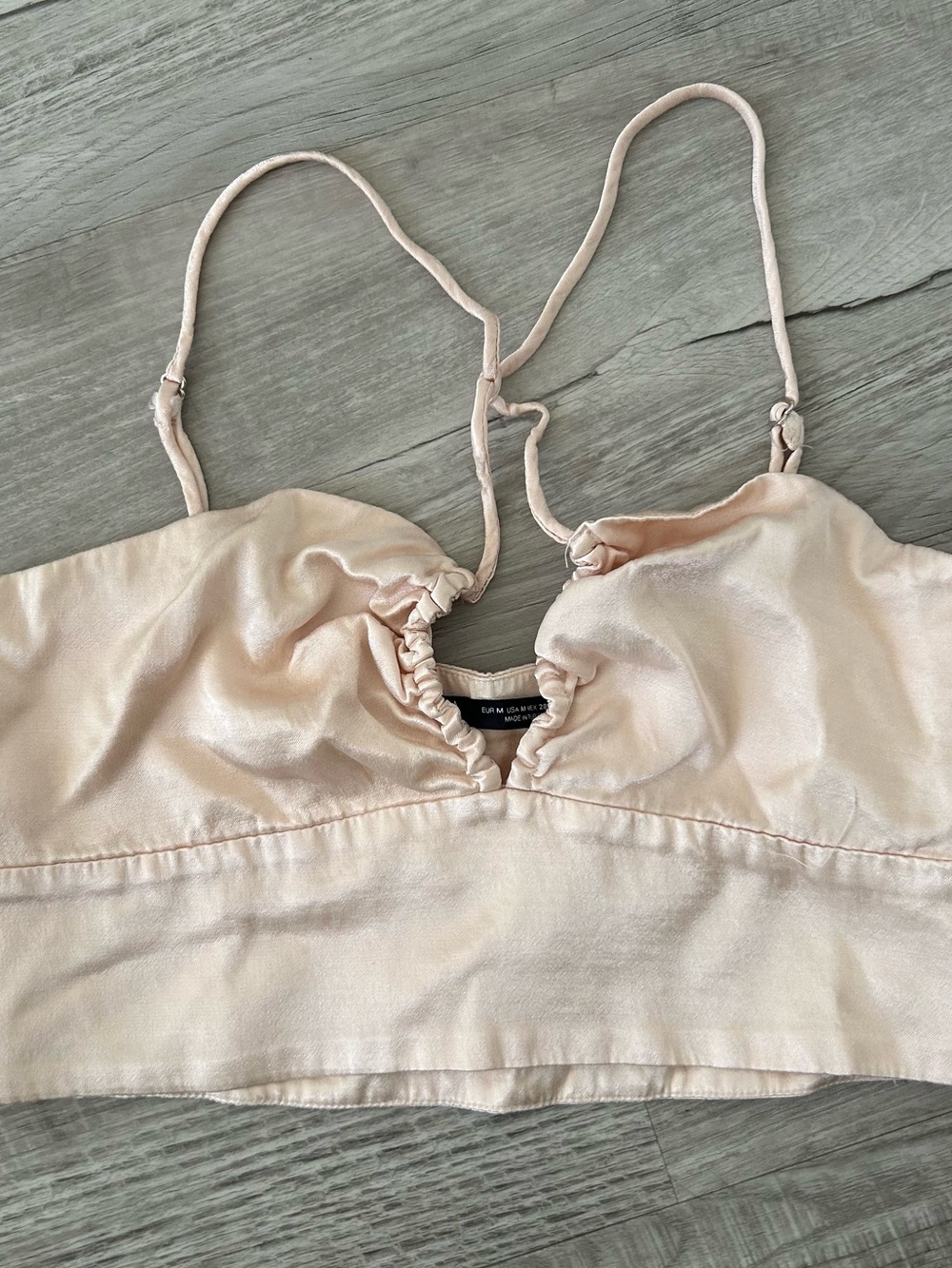 zara crop top